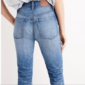 NWT. Madewell rigid high-rise skinny jeans